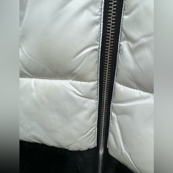 Mayoral big girls faux fur trimmed cropped jacket - Picture 8 of 8